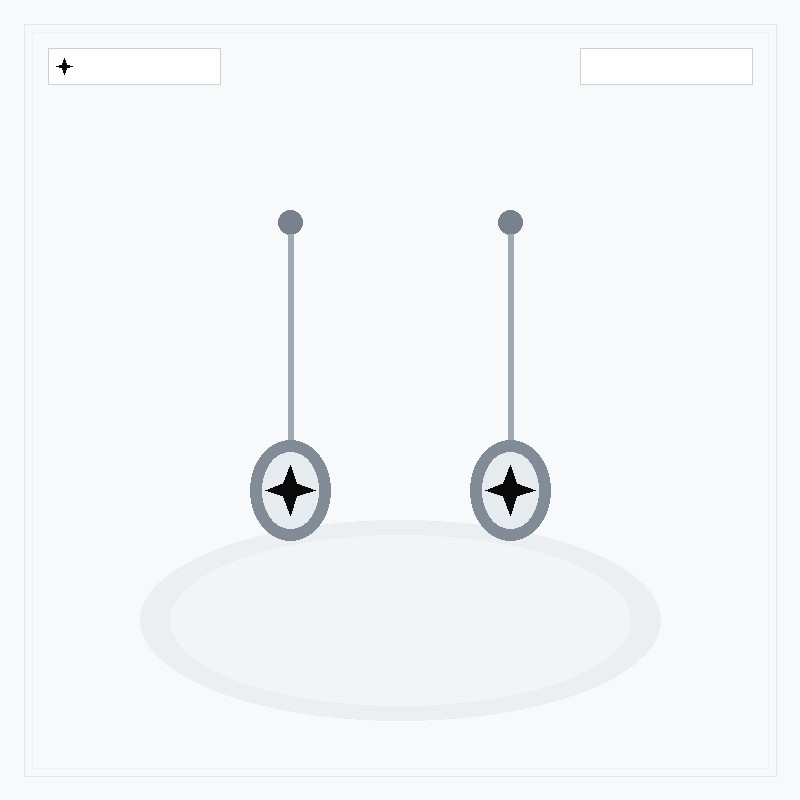 Celestial Drop Star Earrings
