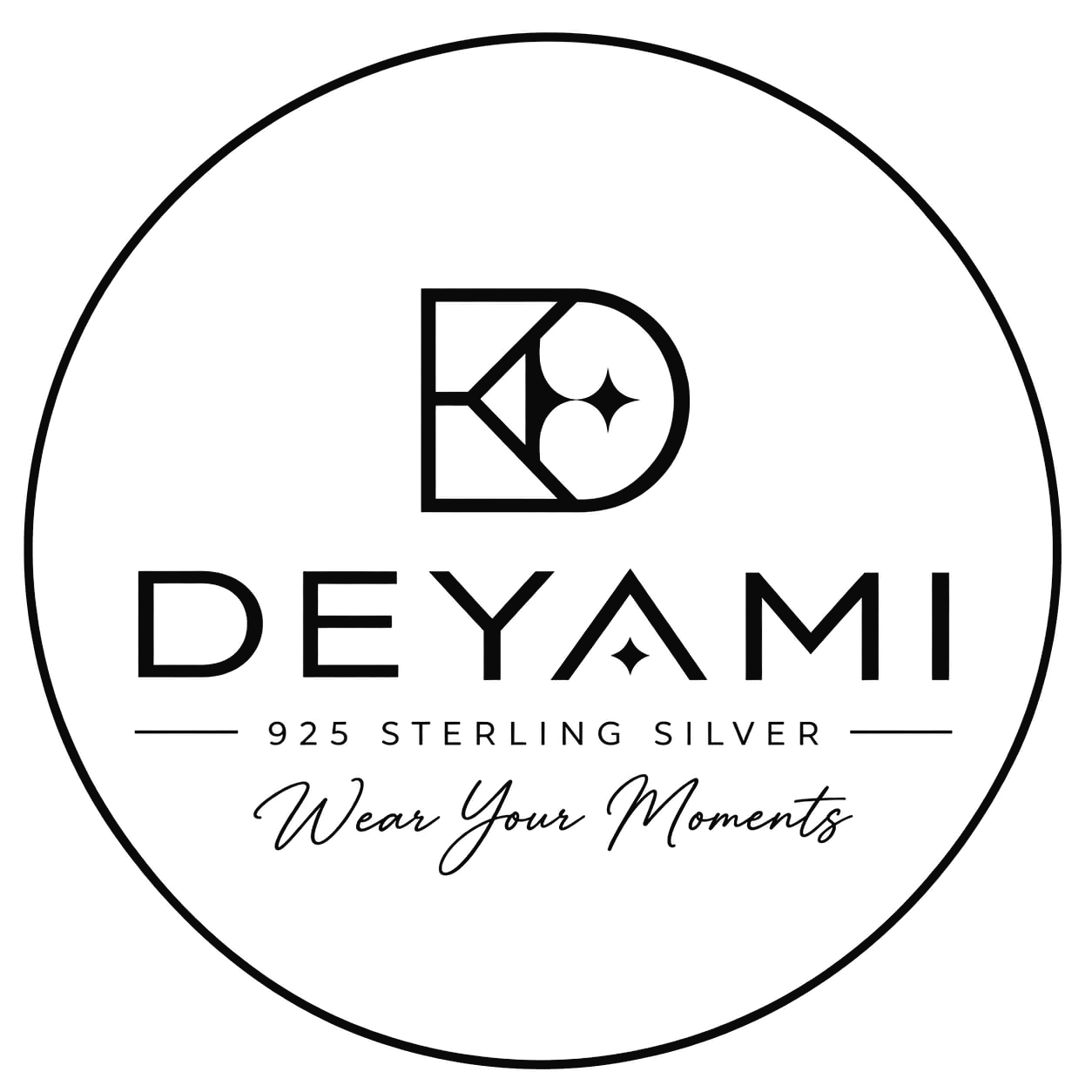 DEYAMI 925 Sterling Silver Emblem